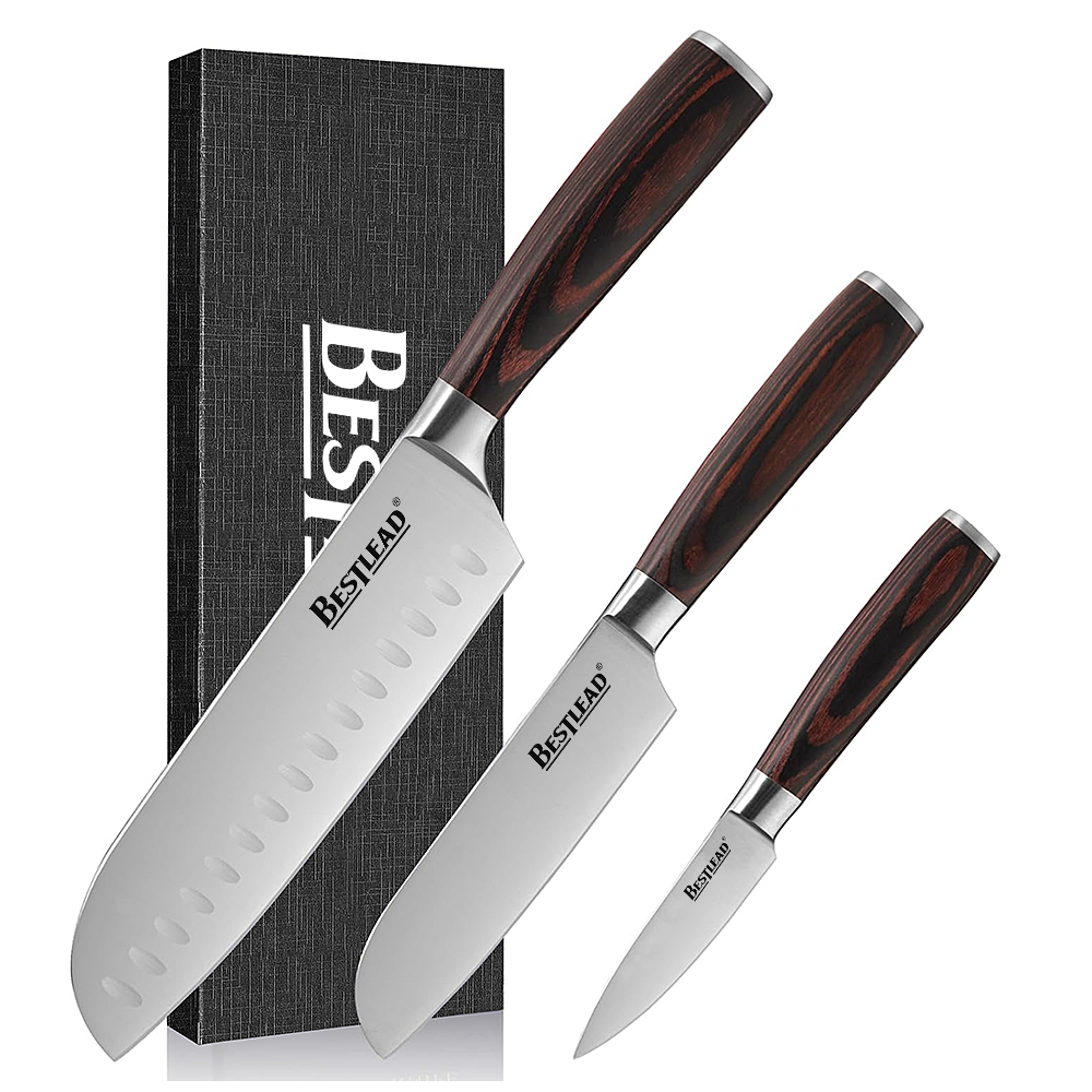 YTB-33 Santoku Knife 7 inch (about 17.8 cm) Kitchen Knife Ultra Sharp Santoku Knife Kitchen Gadgets Gift for Men High-end Gift