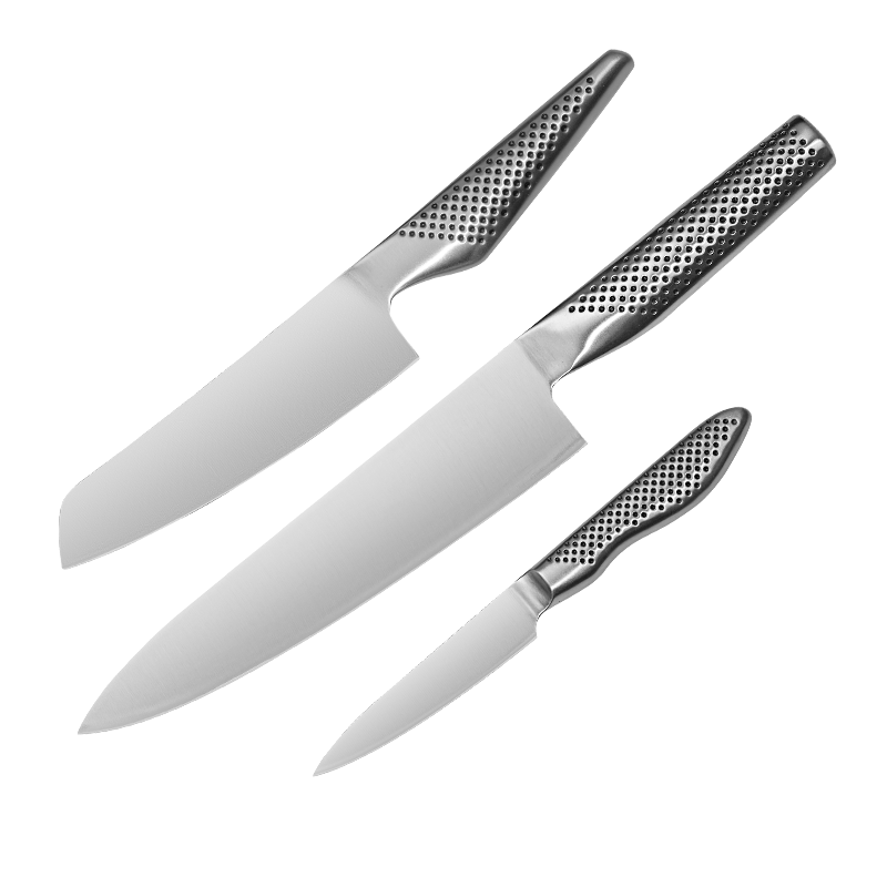 G5  New modern knife set 5cr15mov stainless steel metal kitchen knife kitchen chef knife set Japanese kitchenware three-piece set