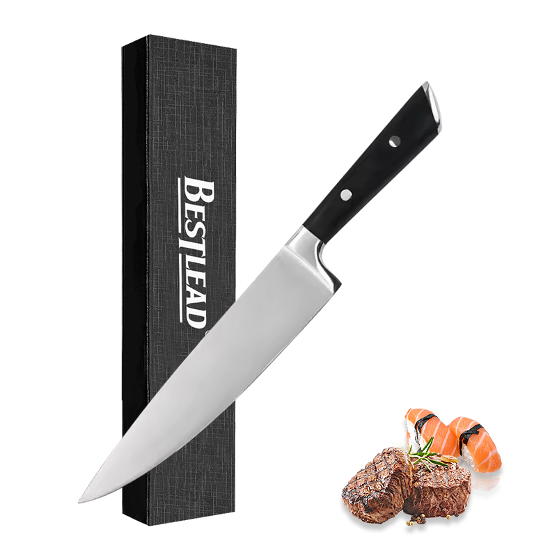 LDB-37 High Quality Sharp Blades 8″ Chef Knives Classic Kitchen Knives 5cr15mov Stainless Steel Pakka Wood Handle